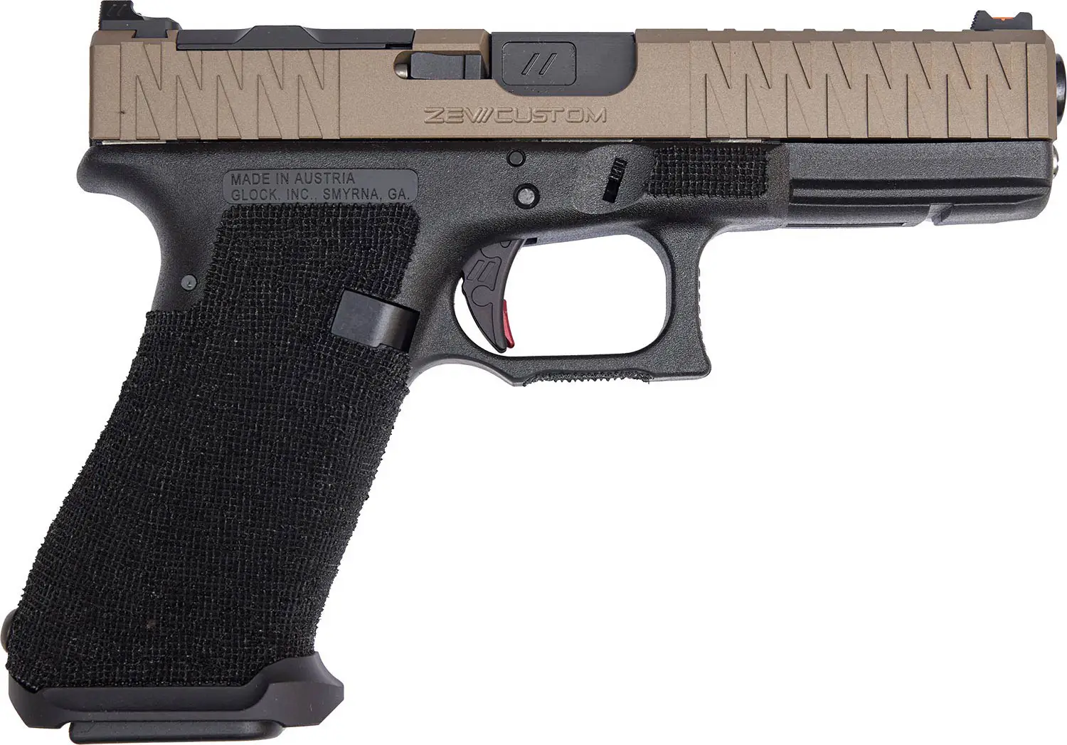 Пістолет спортивний ZEV Z17 3rd Enhanced SOCOM кал. 9мм (9х19) FDE