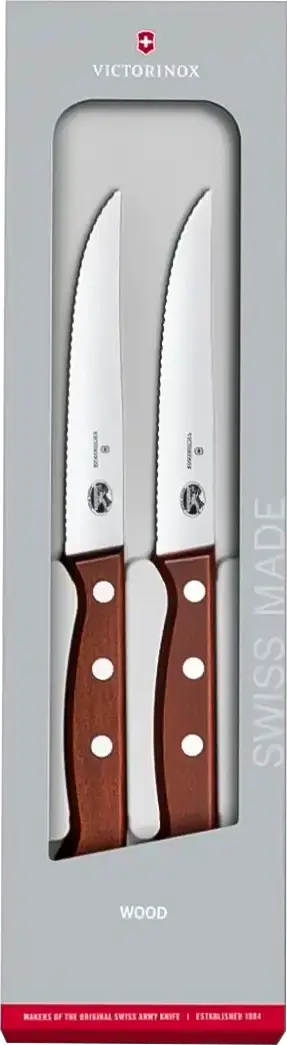 Набір ножів Victorinox Rosewood Steak Set 2 5.1230.12G