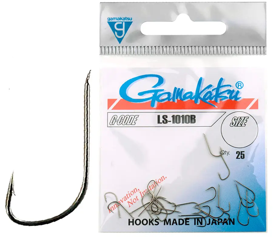 Крючок Gamakatsu LS-1010B №26 (25шт/уп) ц:bronze