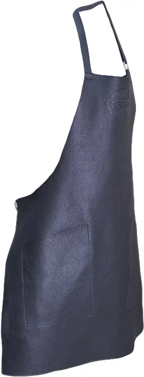 Фартук Grilli к для барбекю кожаный ц:черный