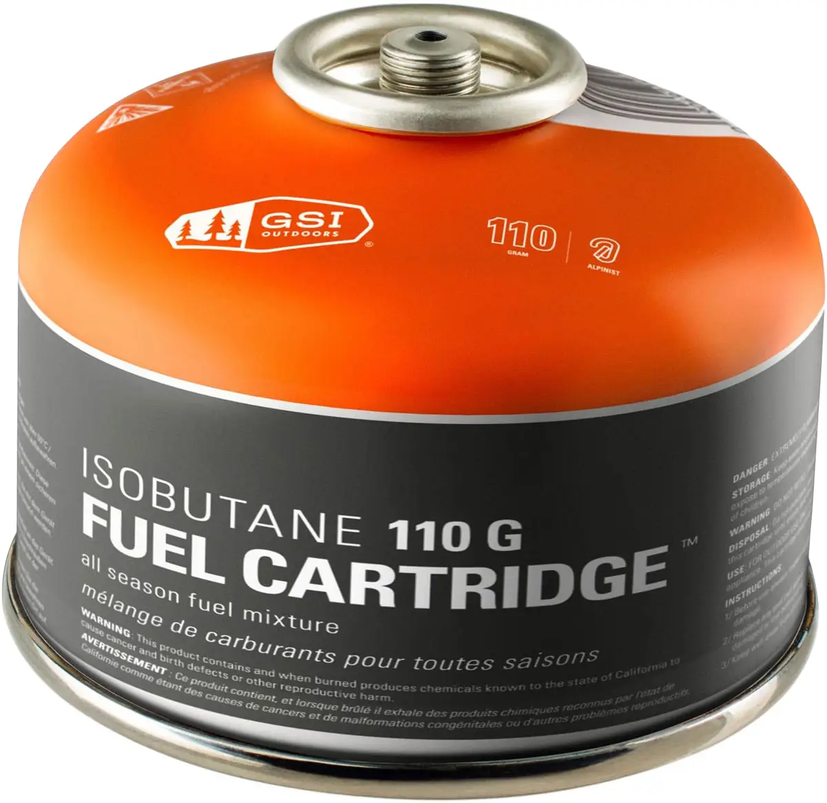 Газовый баллон GSI Outdoors Isobutane Fuel Cartridge 110