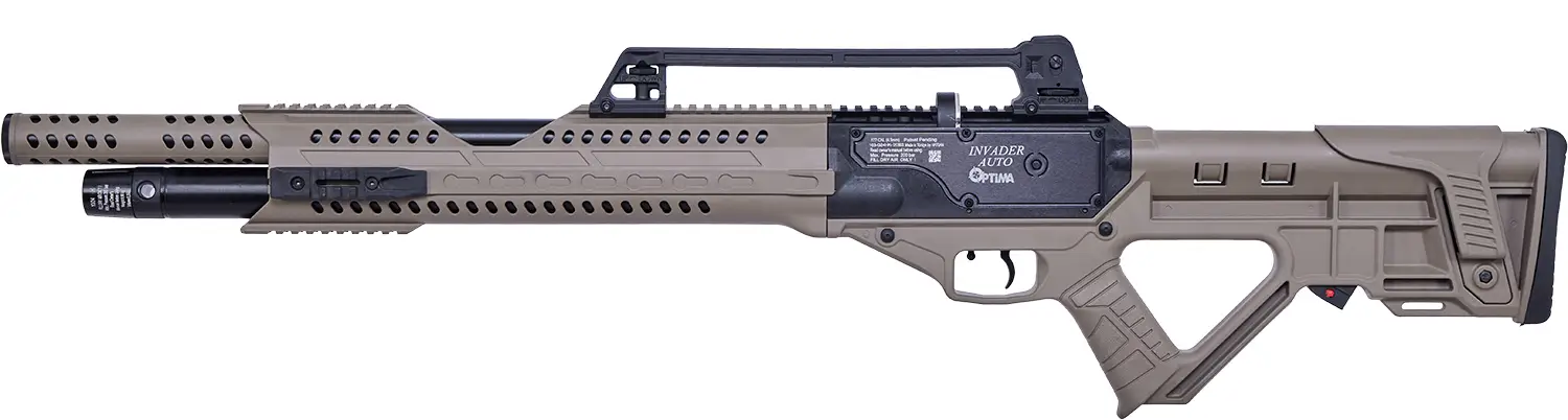 Гвинтівка пневматична Optima Invader Auto PCP 4,5 мм FDE