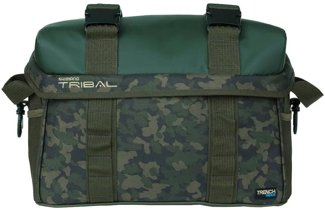 Термосумка Shimano Trench Cooler Bait Bag Green camouflage