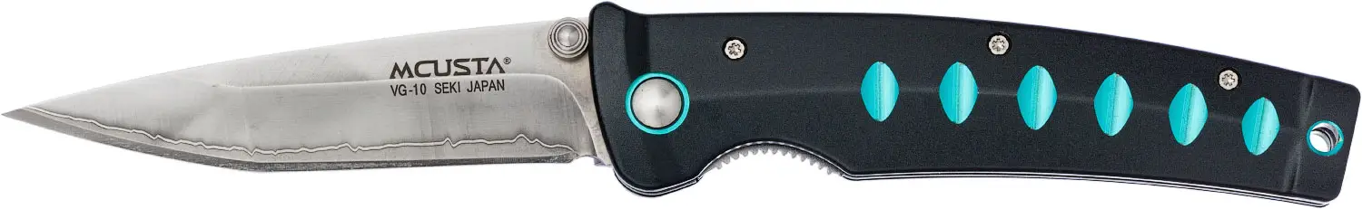 Ніж Mcusta Katana. Чорний/зелений