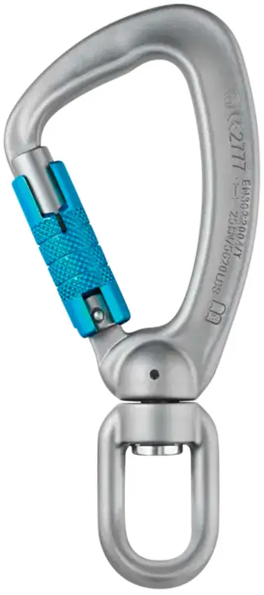 Карабин Edelrid Twister Triple 21 мм Titan