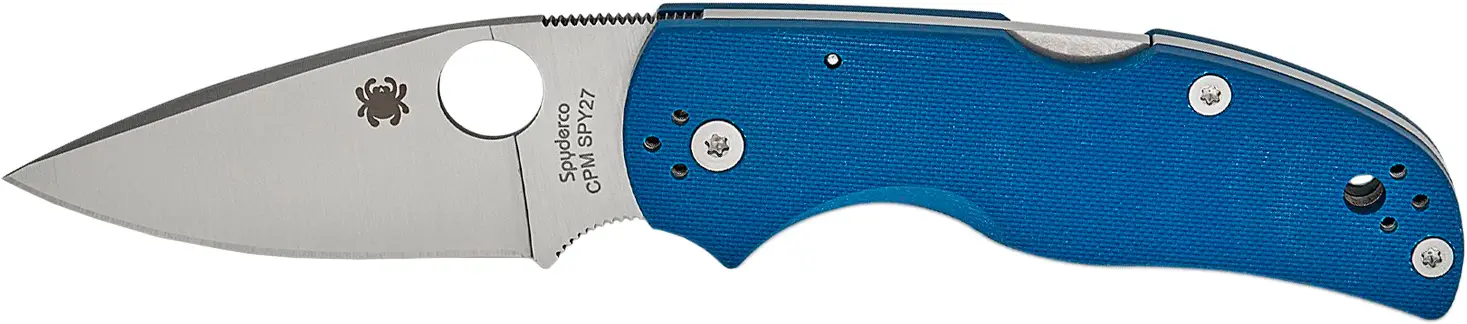 Ніж Spyderco Native 5 CPM SPY27 G-10 Cobalt Blue