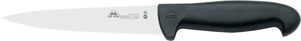 Ніж кухонний Due Cigni Professional Boning Knife 413 160 мм black