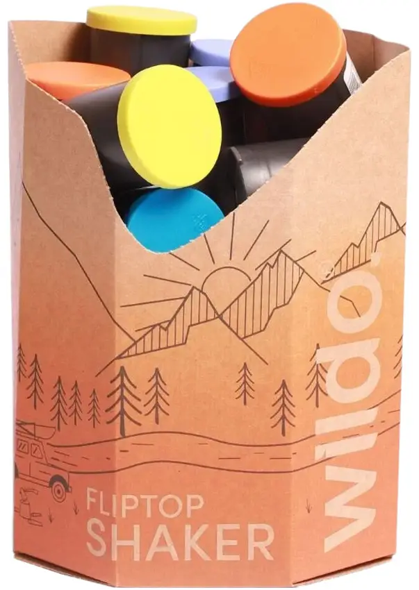 Контейнер для спецій Wildo Shaker Display 24 Mixed Colours