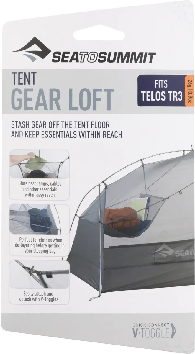 Полка для палатки Sea To Summit Telos TR3 Gear Loft Grey