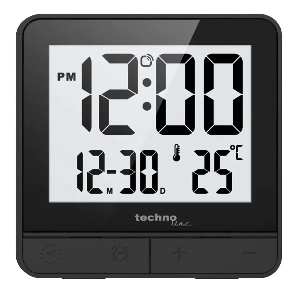 Часы (будильник) Technoline WT375 Black