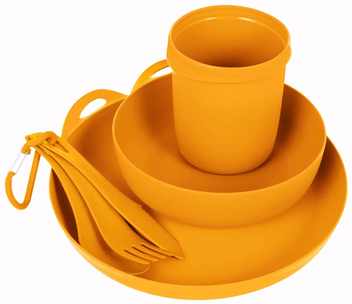 Набір посуду Sea To Summit Delta Camp Set (Bowl, Plate, Mug, Cutlery) Orange
