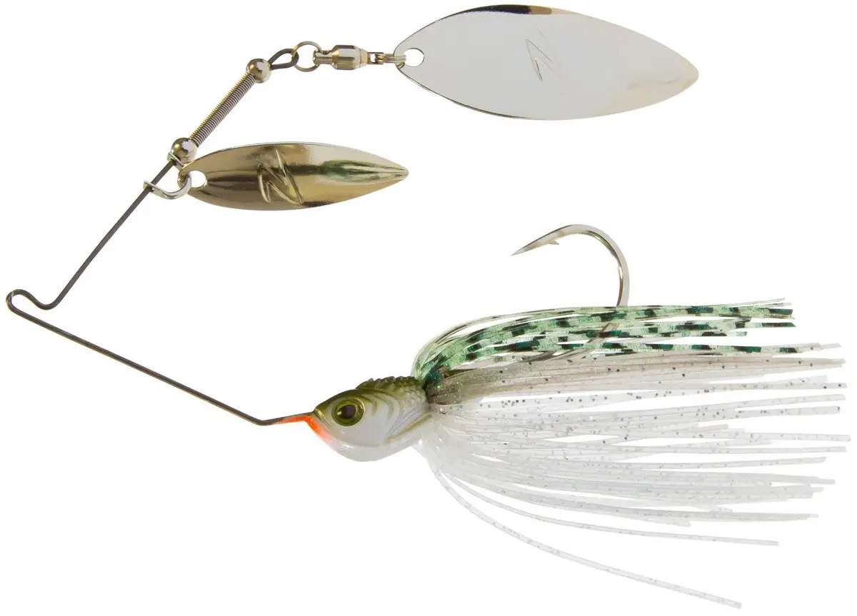 Спиннербейт ZMAN Slingbladez Double Willow 1/2oz Greenback Shad