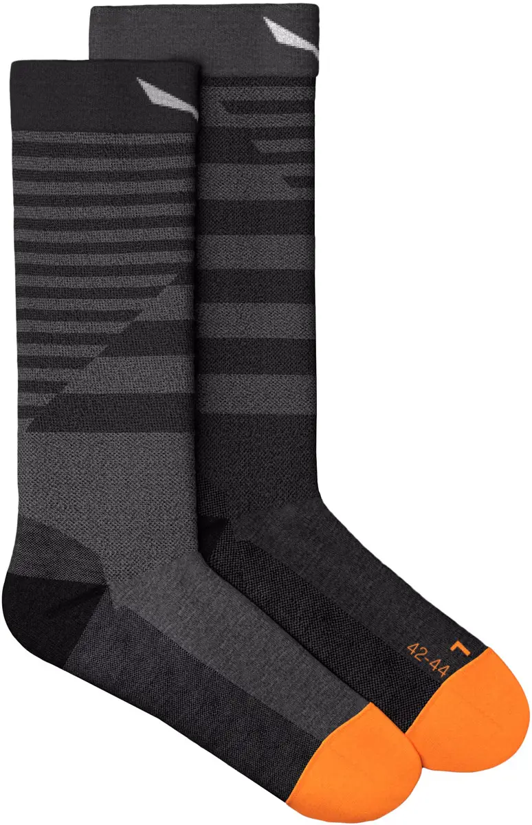 Носки Salewa FANES HYB STR AM M Crew Sock 45/47 Grey