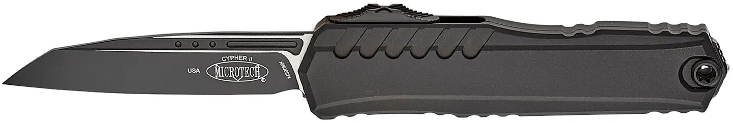 Ніж Microtech Cypher II Black Blade Tactical