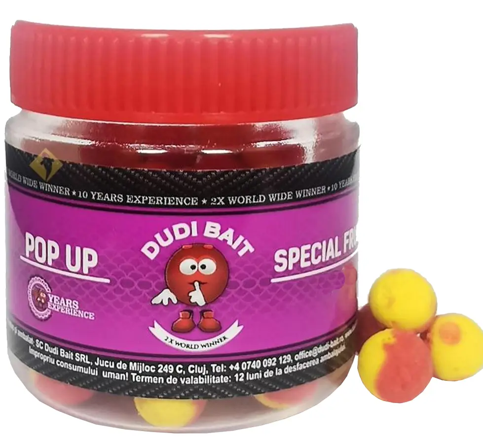Бойлы Dudi Baits Pop Up Special Fruits 10mm