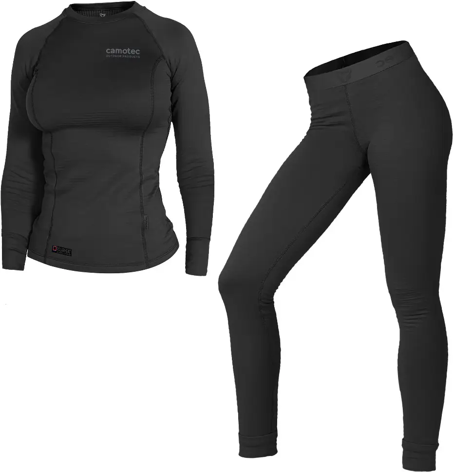 Термобелье Camotec Pani Polarheat QS L Черный