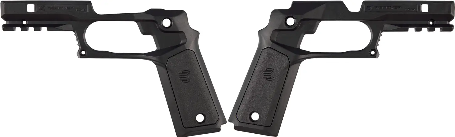 Накладки на рукоять Recover Tactical CC3P для 1911 Black/Tan