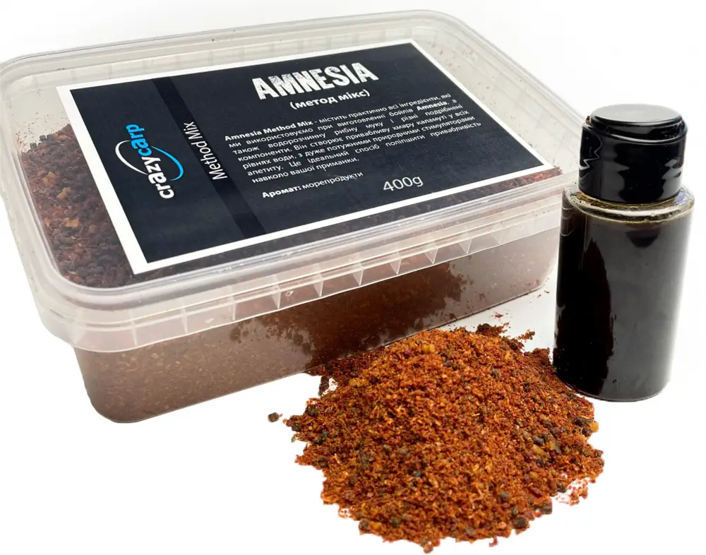 Метод Мікс Crazy Carp Method Mix Amnesia 400г
