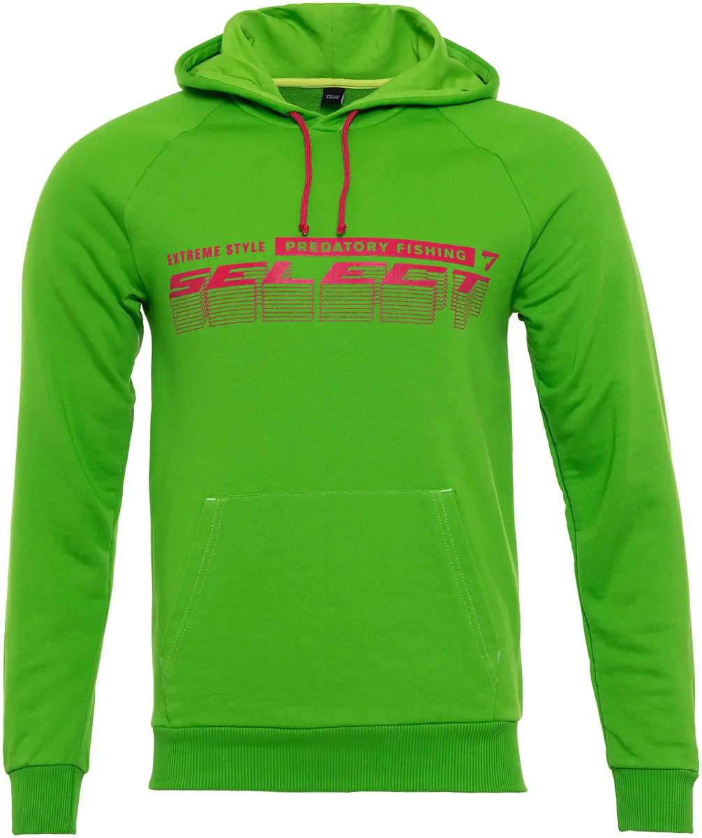Реглан Select Hoodie Graded Logo Lime Global M Lime