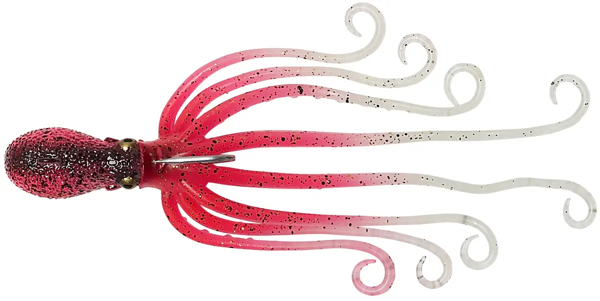 Силікон Savage Gear 3D Octopus 100mm 35.0g UV Pink/Glow (поштучно)