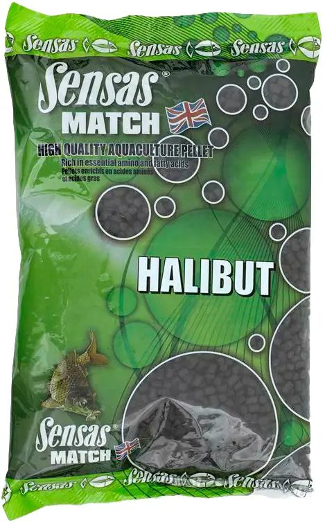 Пелети Sensas Marine Halibut Pellets 6mm 750g