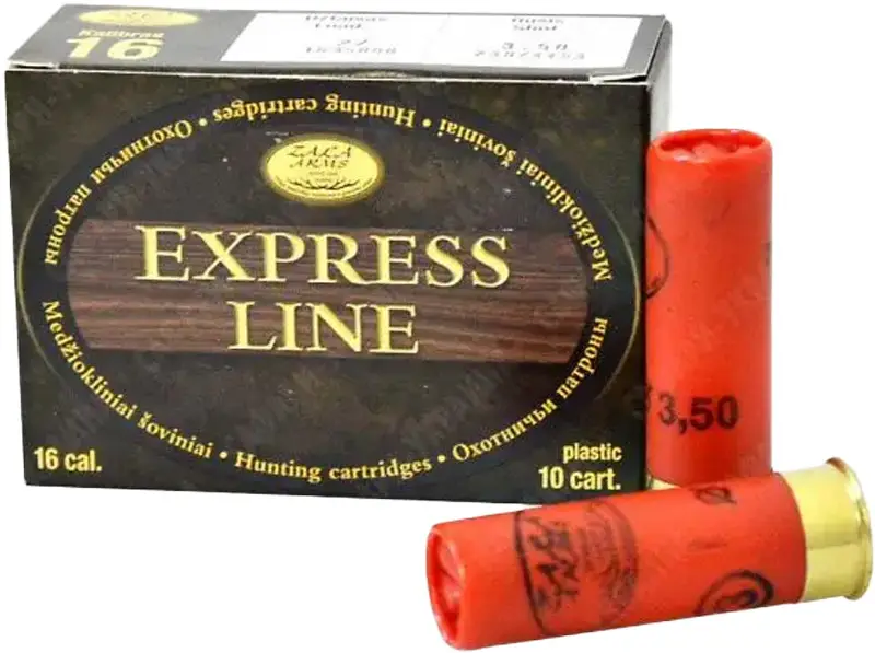 Патрон Zala Arms Express кал. 16/70 дробь № 3 (3,50 мм) навеска 27 г