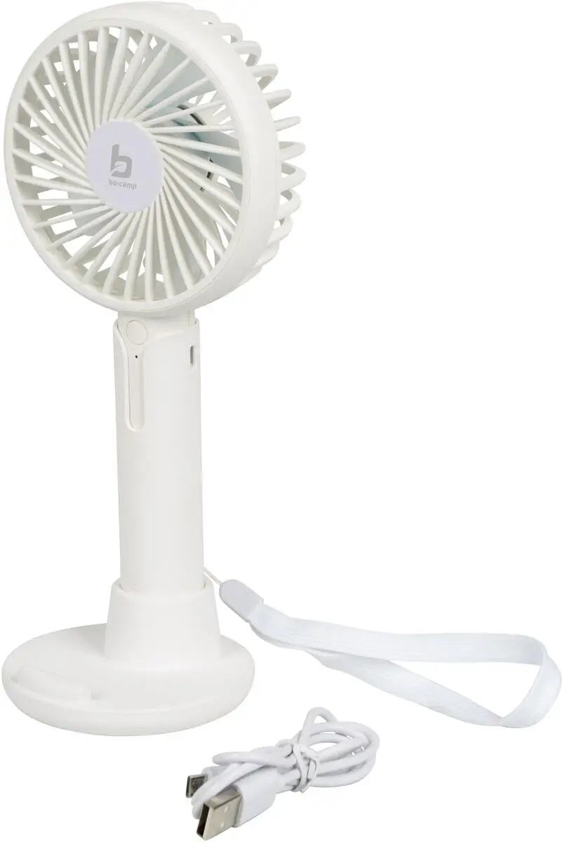 Вентилятор акумуляторний Bo-Camp Portable Fan With Holder White