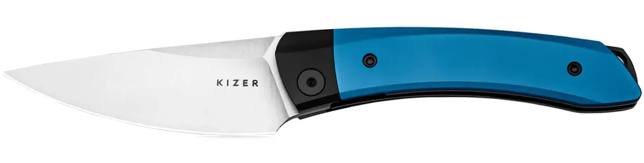Ніж Kizer Mini Momo Aluminum Black & Blue