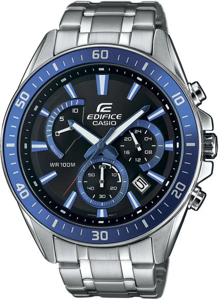 Часы Casio EFR-552D-1A2VUEF Edifice. Серебристый