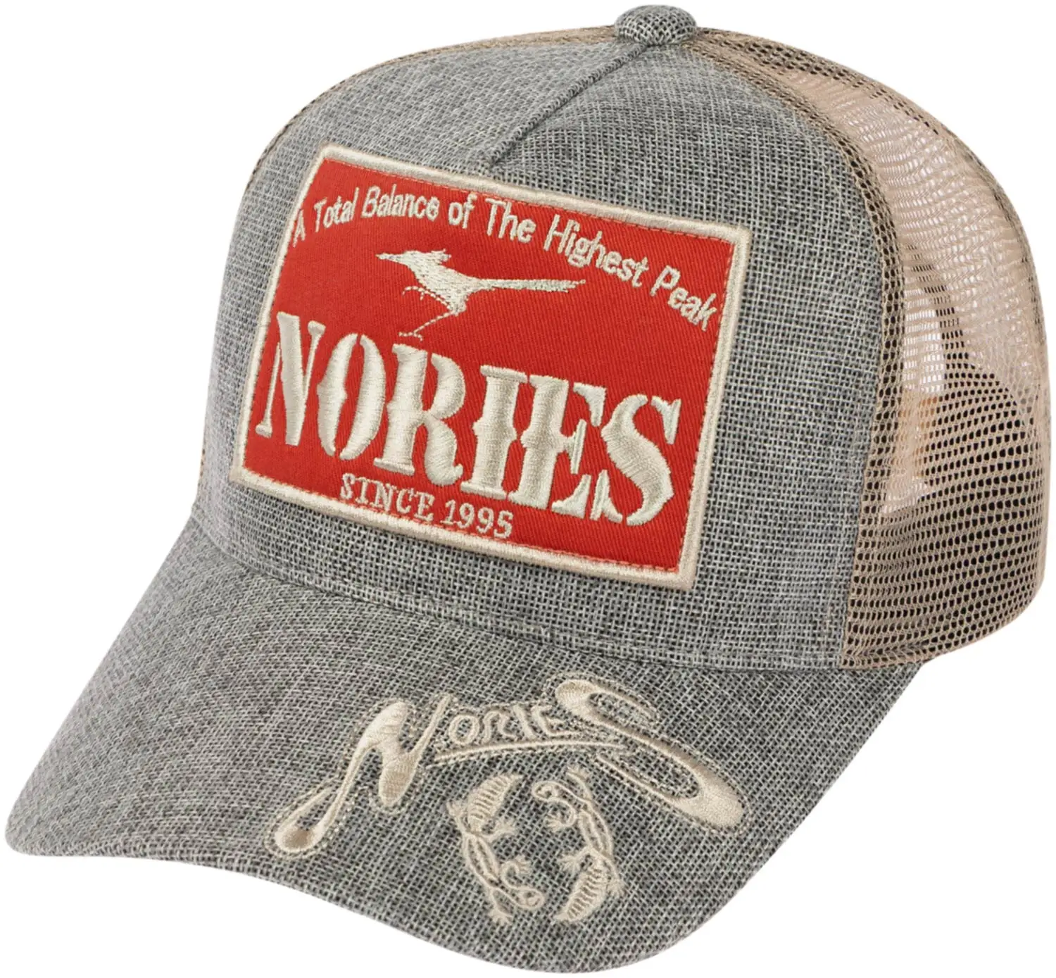 Кепка Nories Mesh Cap09 Gray