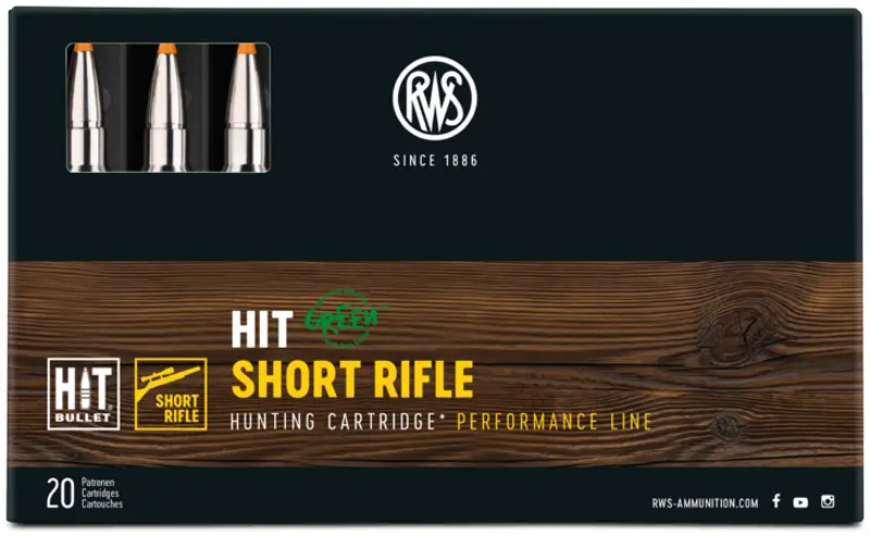 Патрон RUAG RWS Short Rifle кал. 300 Win Mag пуля HIT масса 165 гр (10,7 г)