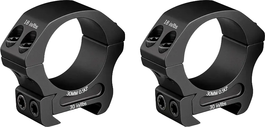 Кільця Vortex Pro Series. d - 30 мм. Low. Weaver/Picatinny