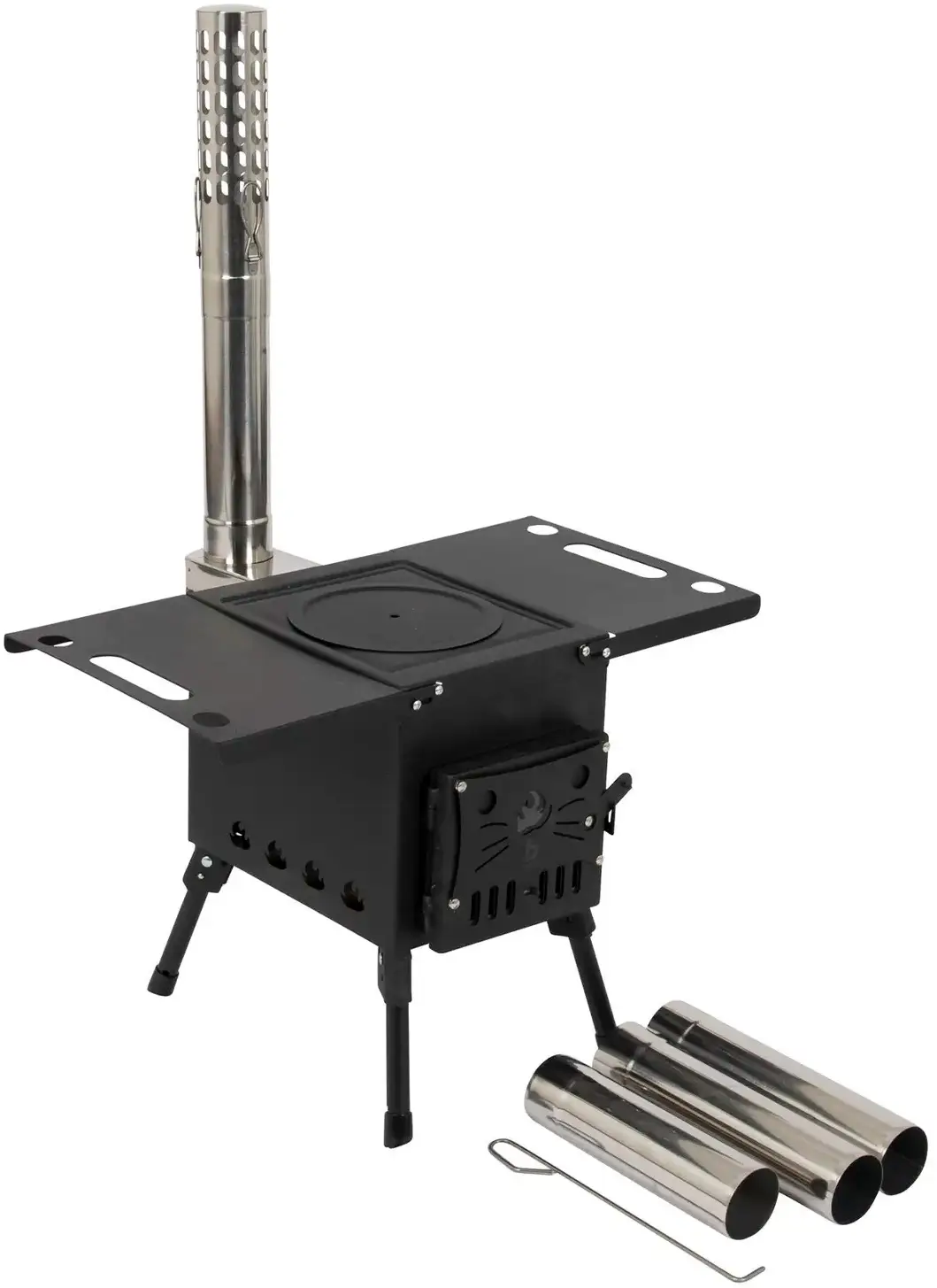 Піч дров’яна Bo-Camp Falconwood Black