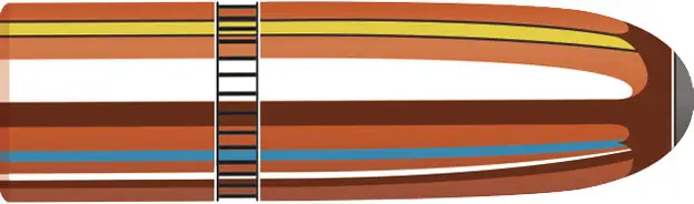 Куля Hornady InterLock RN кал .30 маса 180 гр (11.7 г)