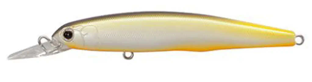 Воблер Tackle House Bitstream Vantage 83FMD 83mm 10.0g Pearl Olive Orange Belly