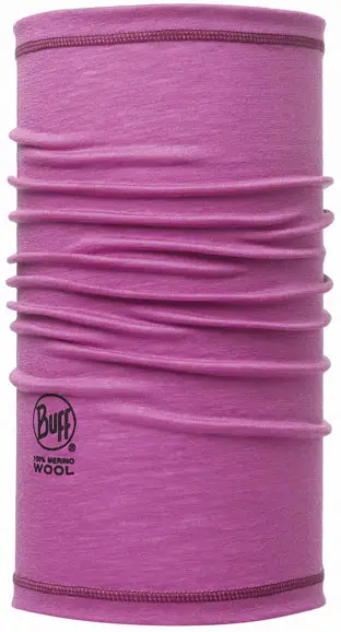 Мультиповязка Buff 3/4 Merino Wool Solid raspberry