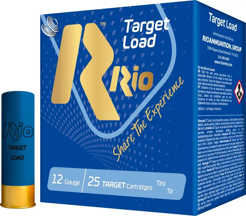 Патрон RIO Target Load-28 NEW кал. 12/70 дробь № 8 (2,25 мм) навеска 28 г