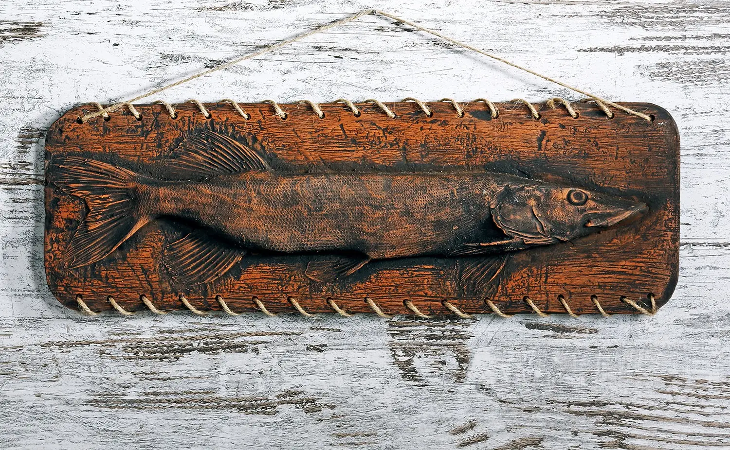 Панно Fish-Point барельєф ЩУКА