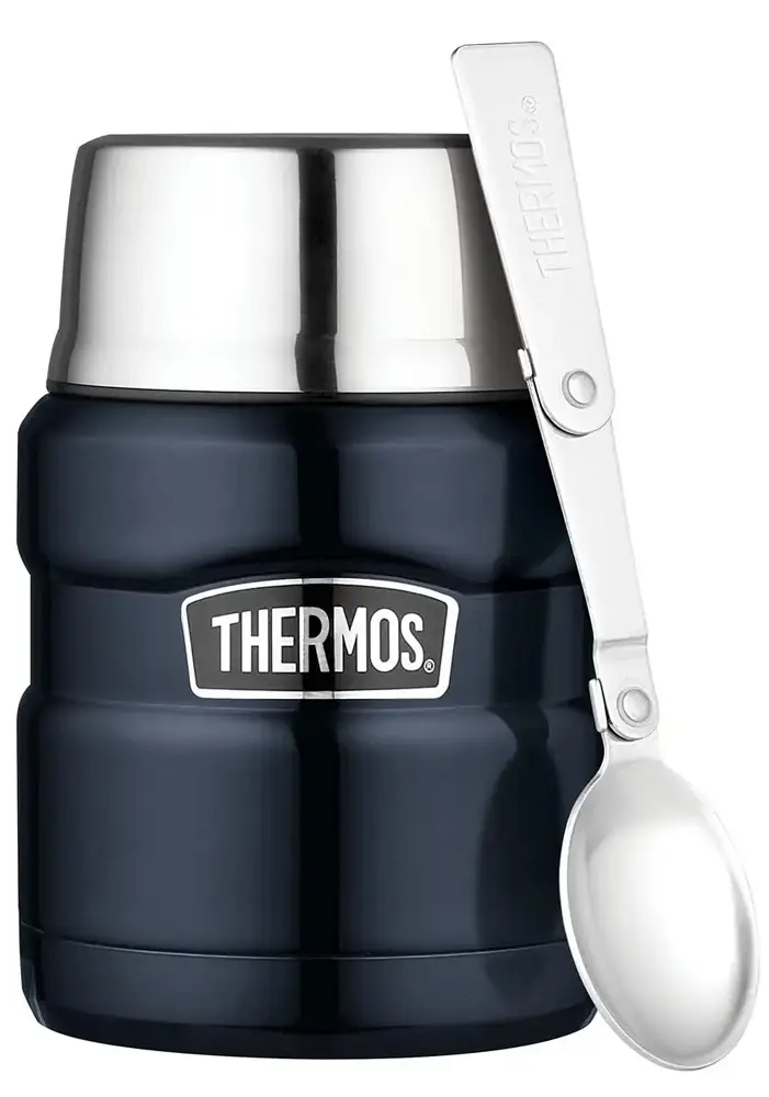 Харчовий термоконтейнер Thermos 470 з ложкою Blue