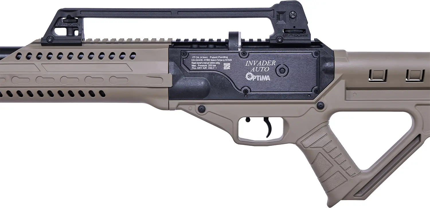 Гвинтівка пневматична Optima Invader Auto PCP 4,5 мм FDE 23704536