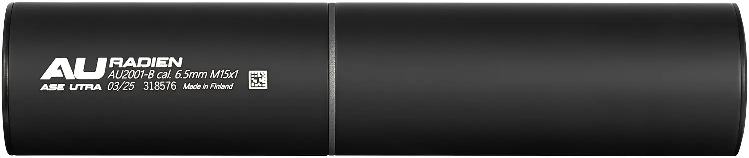 Глушник ASE UTRA Radien Black 6,5 мм М15x1