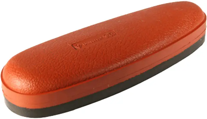 Затыльник WEGU Old English Elastic 139х47x27 мм. Красный/черный