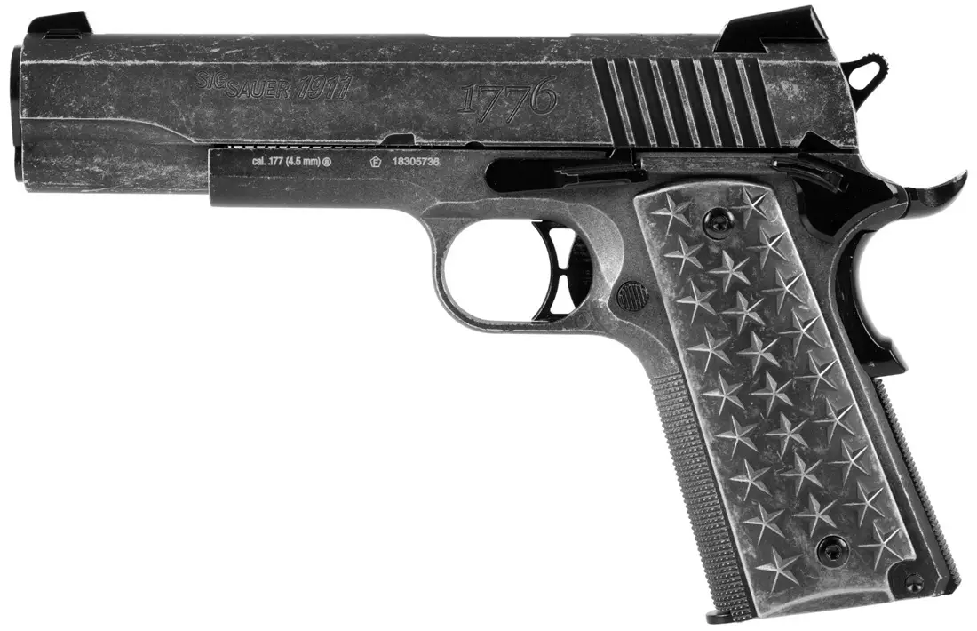 Пістолет пневматичний Sig Sauer Air 1911 "We The People" Blowback кал. 4.5 мм BB