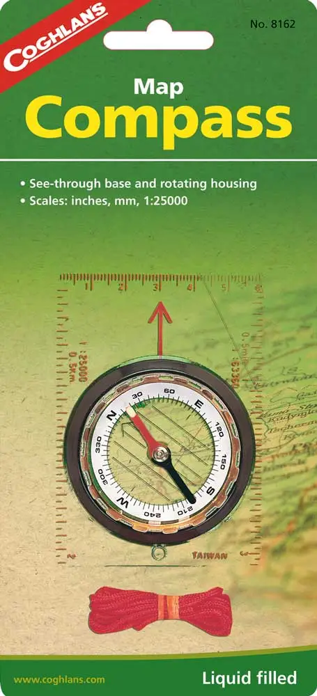 Компас Coghlan’s 8162 для карты