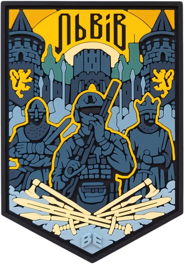 Патч Brand Element Львів Кольоровий
