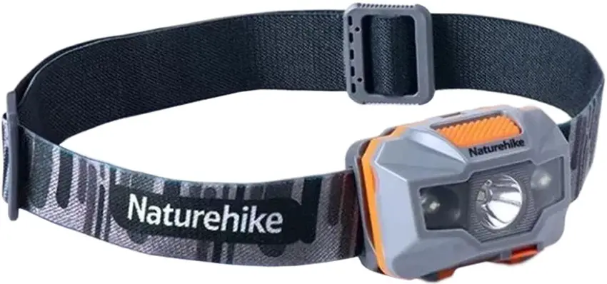 Ліхтар налобний Naturehike TD-02 NH00T002-D Orange/Grey