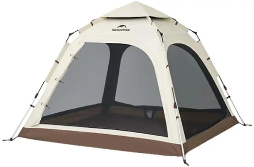 Намет Naturehike Ango CNK2550WS010 L 3 автоматичний Brown