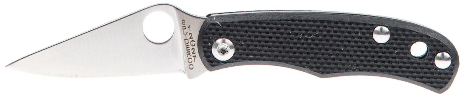 Ніж Spyderco Bug 12C27 G-10 Black