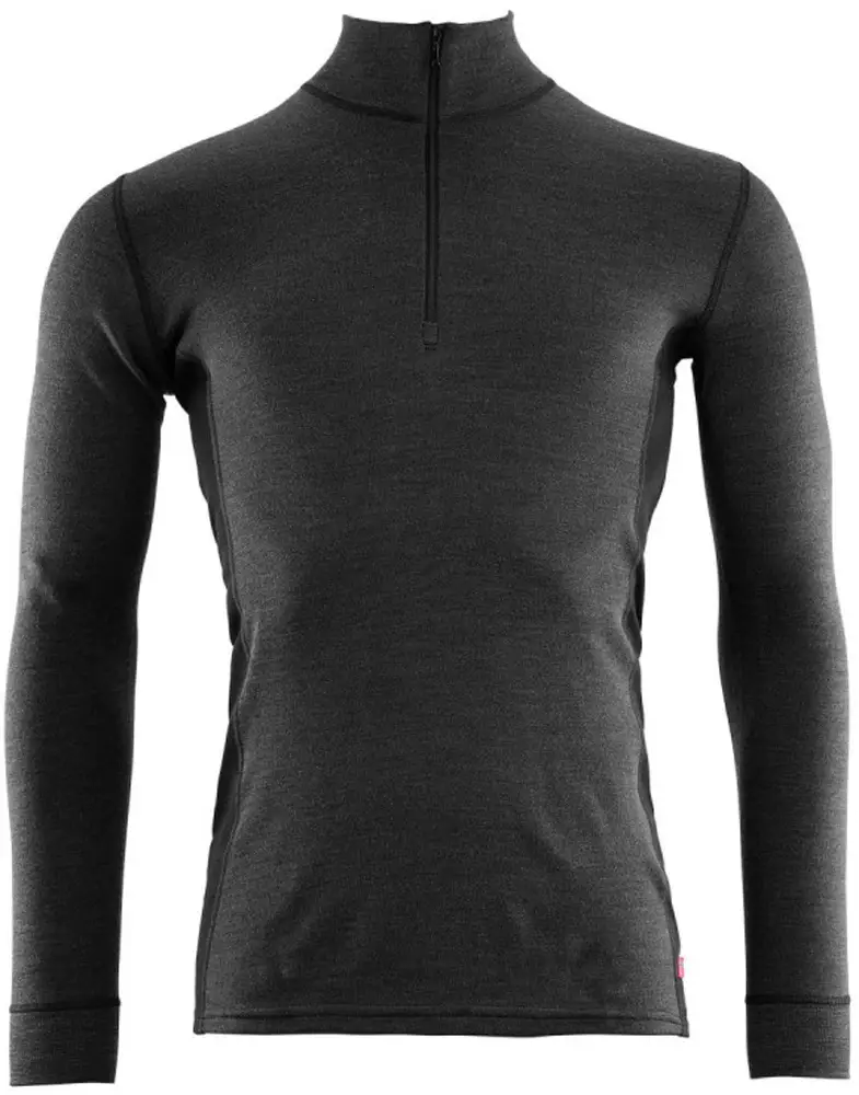 Термокофта Aclima WarmWool 200 Mock Neck Men XL Marengo/Jet Black