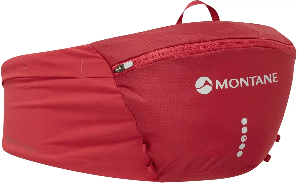 Сумка на пояс Montane Gecko WP 1L+ Acer red